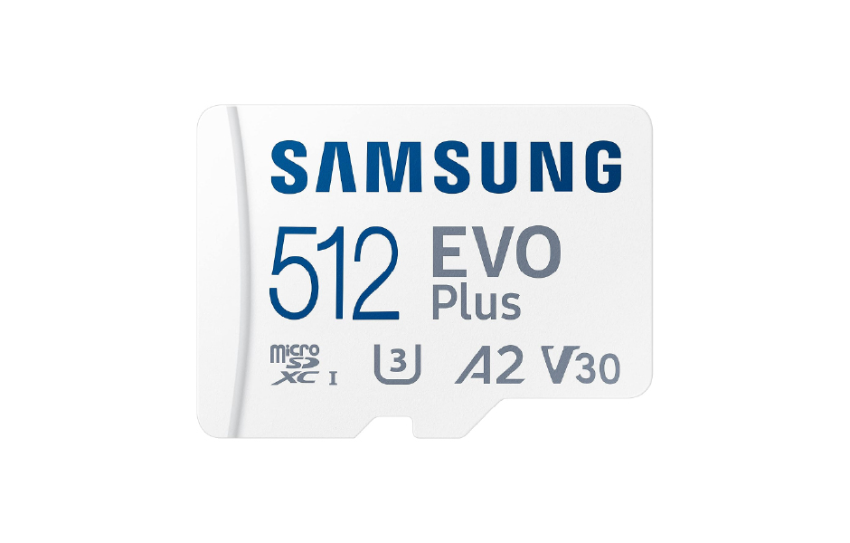 SAMSUNG Micro SD 512GB EVO Plus 100MB/s