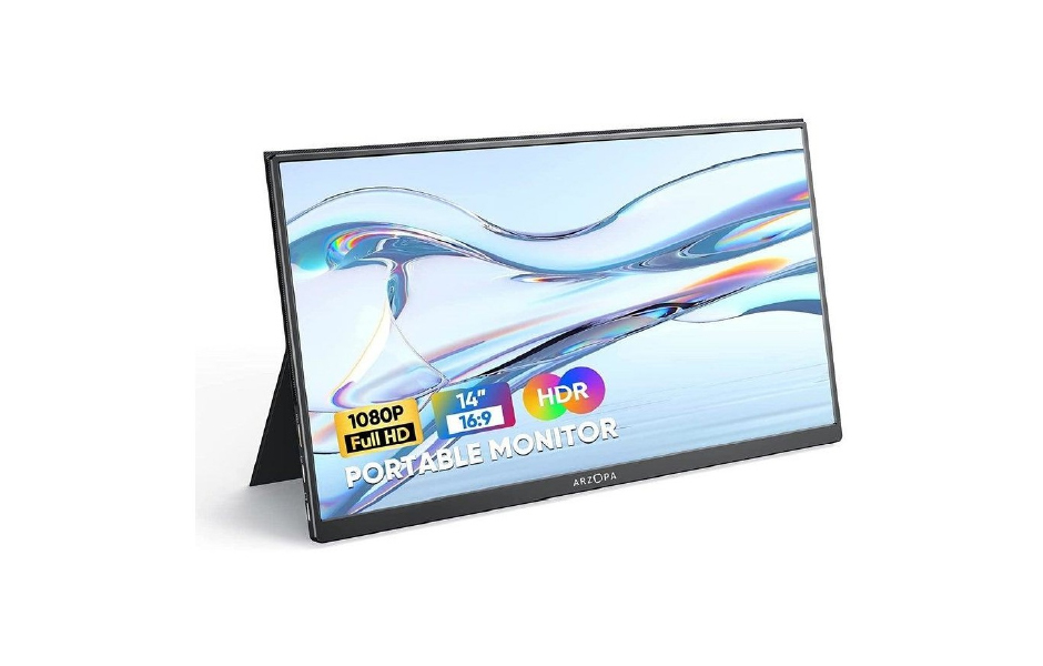 Vortex Game Store - Arzopa A1 Gamut Slim Portable Monitor 14" FHD 1080P IPS