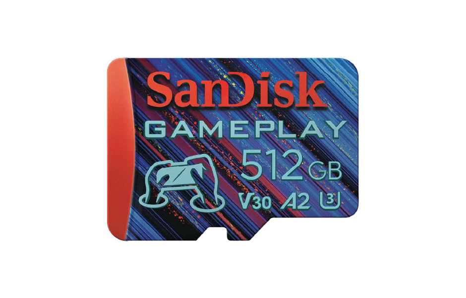 Sandisk Micro SD Card 512GB GamePlay 190MB/s