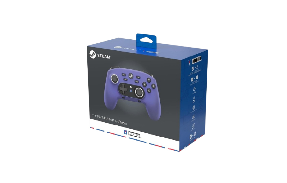 HORI Wireless HORIPAD for Steam Luminous Violet - for Steam / PC