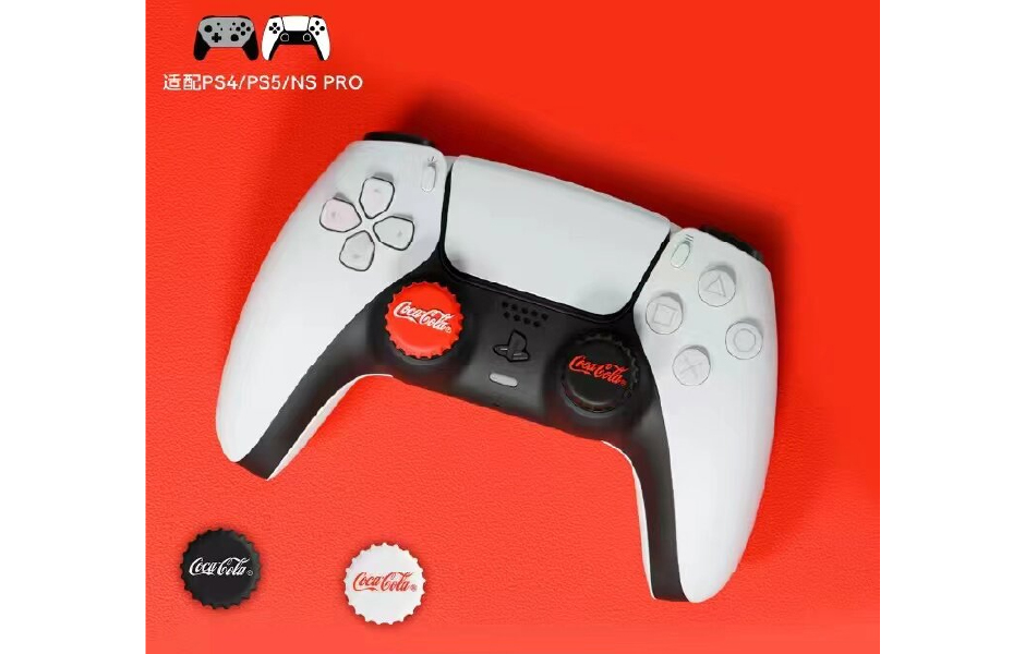 GeekShare X Coca-Cola Button Caps - PS5 DualSense & Switch Pro ...