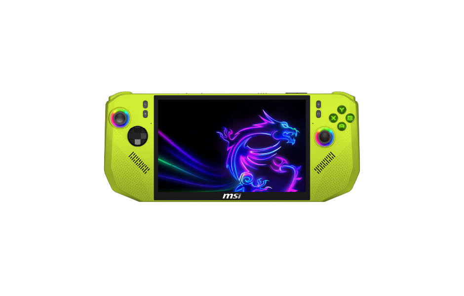 MSI Claw A8 BZ2EM - Neon Green