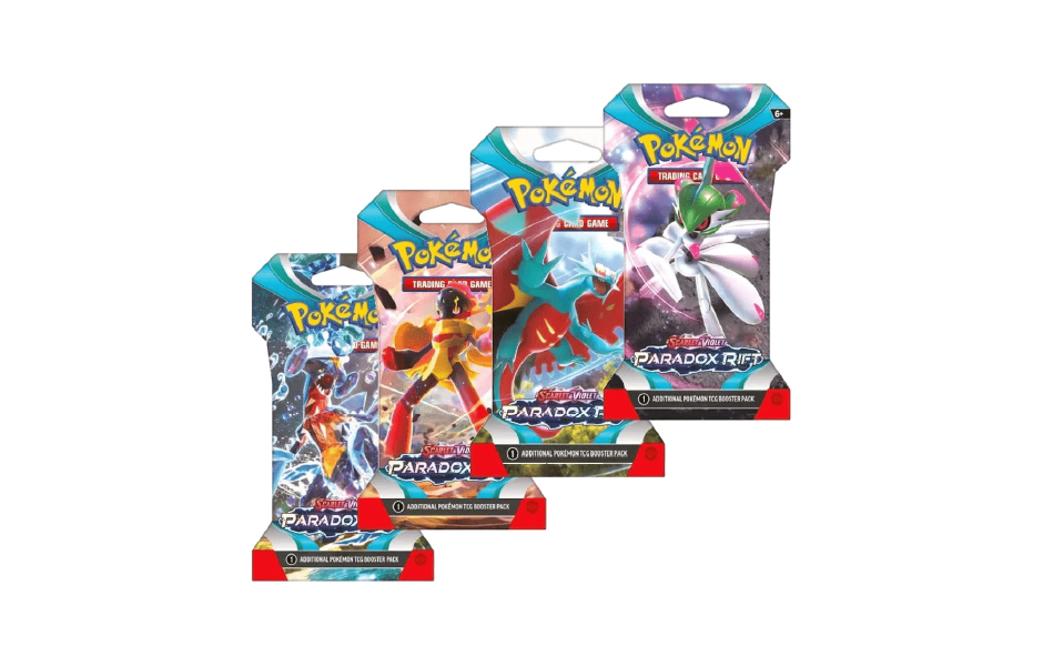pokemon paradox rift sleeved booster pack Pokemon TCG Scarlet & Violet SV4 Paradox Rift Booster Sleeved Booster Pack  — Vortex Vault