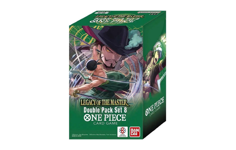 Vortex Game Store - One Piece Card Game DP-08 Legacy Of The Master Double Pack Set (OP-12)- English Vortex Game Store - One Piece Card Game DP-08 Legacy Of The Master Double Pack Set (OP-12)- English