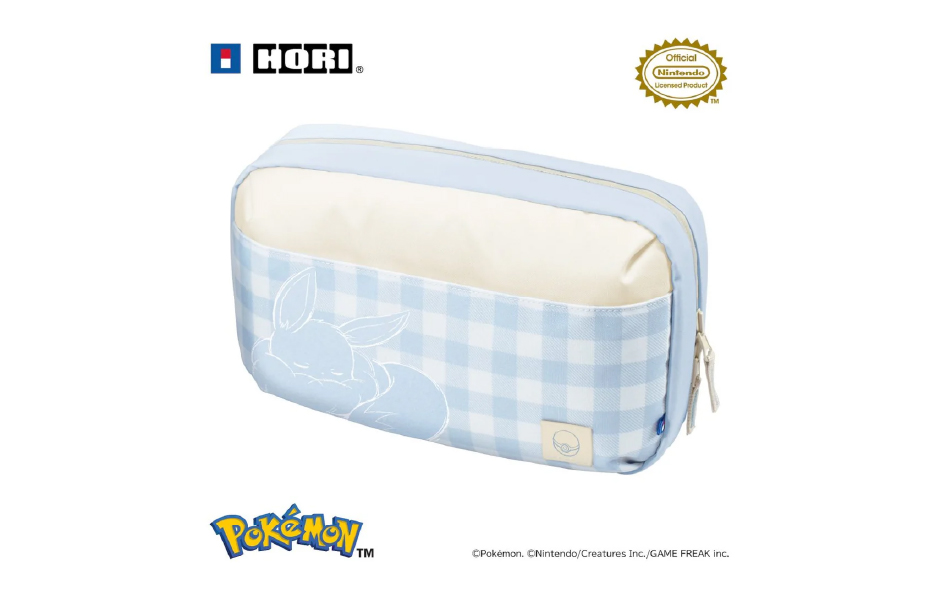 HORI Reversible Travel Pouch - Eevee Cottage Core Series
