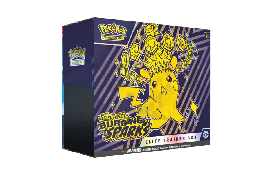 pokemon trading card game scarlet & violet surging sparks Pokmon TCG: More than 50 Pokemon and Trainer cards with special illustrations. Pokmon TCG: Scarlet & Violet-Surging