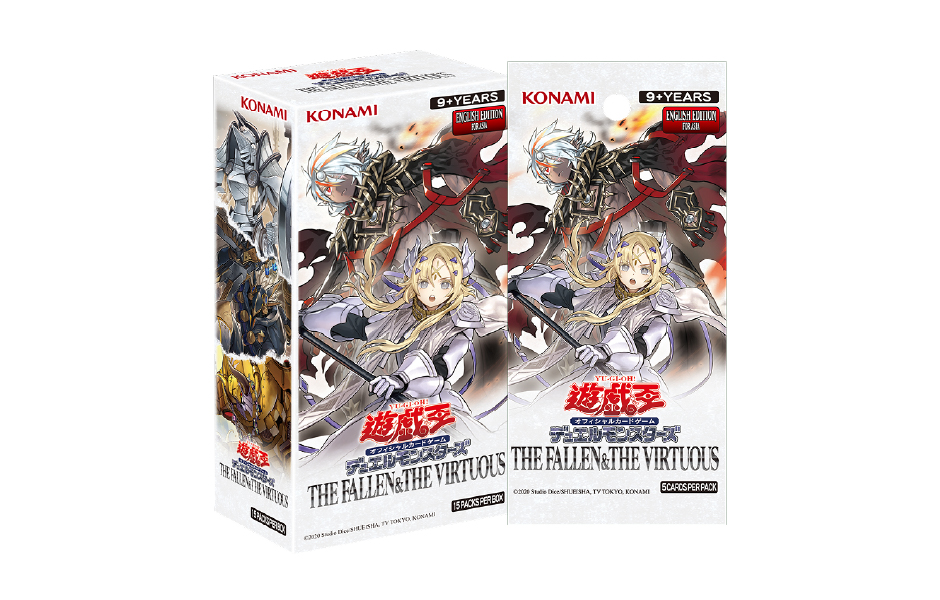 Vortex Game Store - Yu-Gi-Oh! The Fallen & The Virtuous - English Edition  For Asia Booster Box