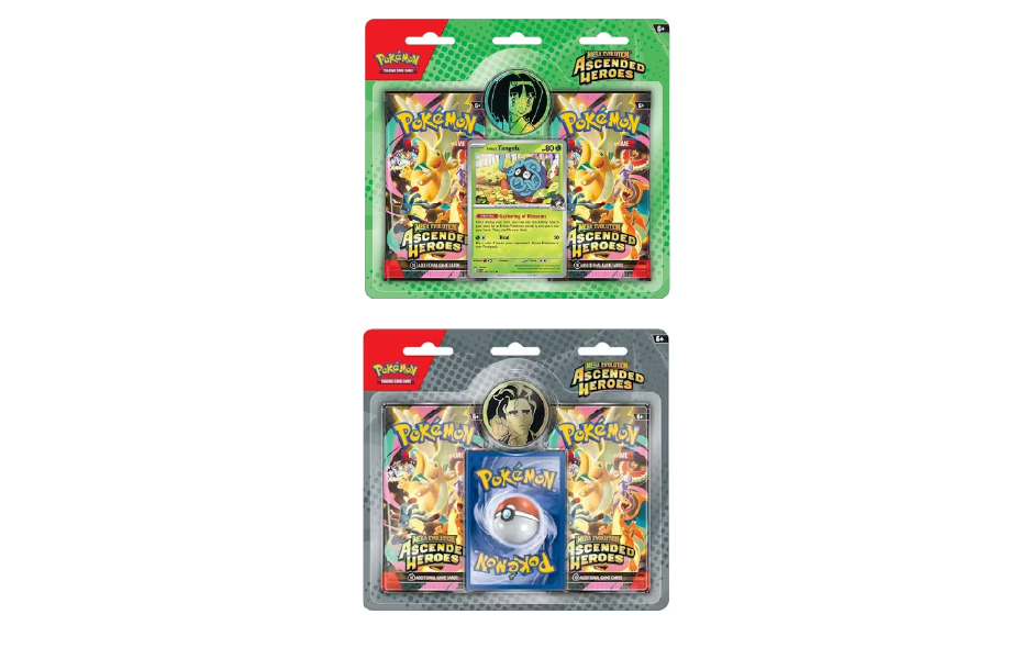 Pokemon TCG Mega Evolution - Ascended Heroes 2-Pack Blister: Erika-Larry (1 Random)