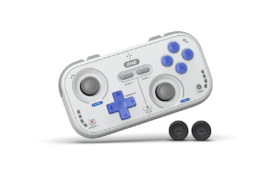 Pocket Vortex Controller IINE Retro Pocket Game Controller (Switch 1, Switch 2, Steam Deck, PC ...