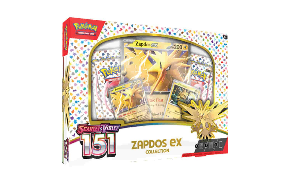 Pokemon TCG 151: Zapdos ex Collection - SV: Scarlet & Violet 151 (MEW)