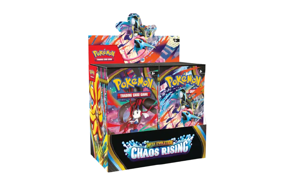 Pokémon TCG: Mega Evolution - Chaos Rising 36CT Displays — Vortex Vault ...