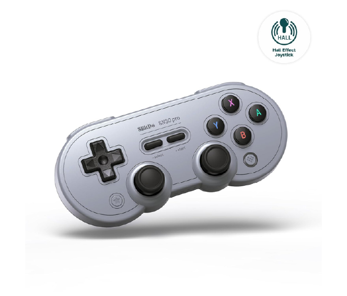 8Bitdo SN30 Pro Bluetooth Gamepad - Gray (Hall Effect)