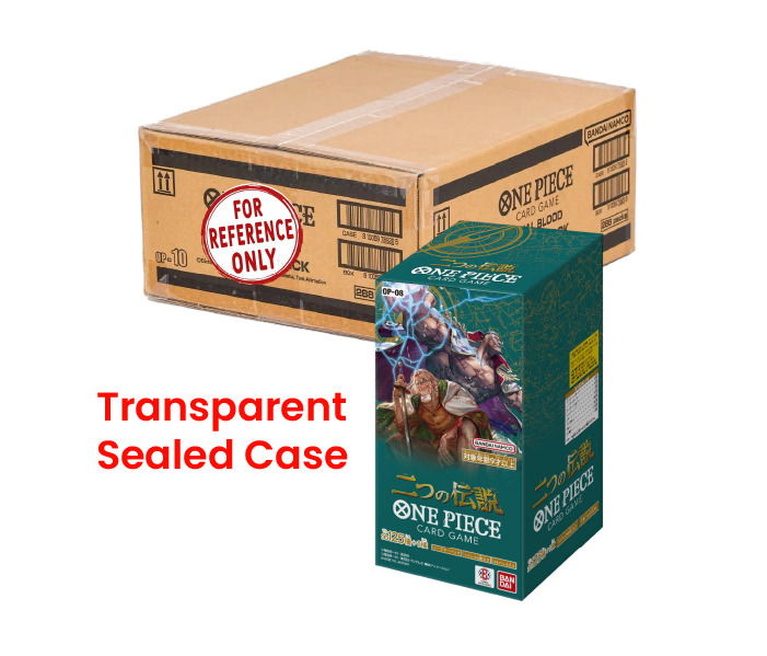 One Piece Card Game OP-08 Booster Box (Transparent Sealed Case) - Japan