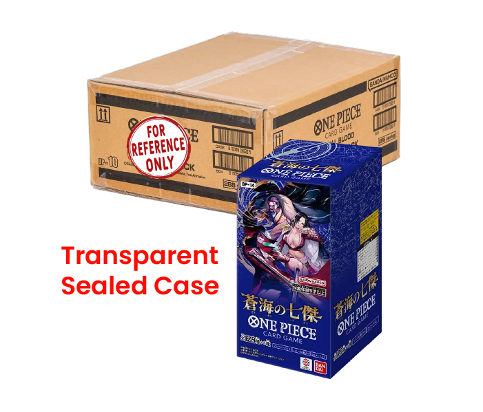 One Piece Card Game OP-14 Booster Box (Transparent Sealed Case) - Japan