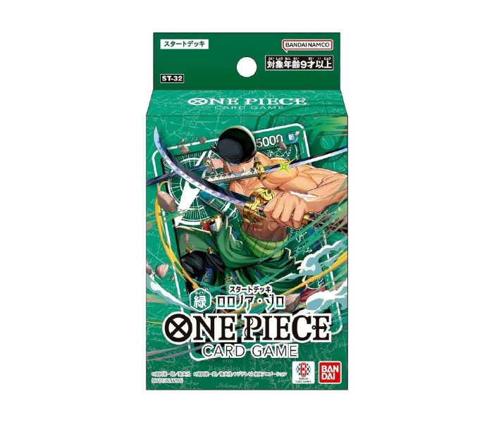 One Piece Card Game Starter Deck (ST-32) Green Zoro Roronoa - Japan