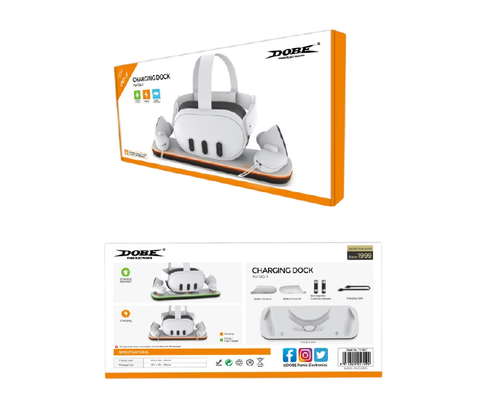 Dobe Charging Dock For Meta Quest 3/3s