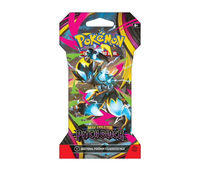 Pokemon TCG Pitch Black Sleeved Booster Pack - ME05