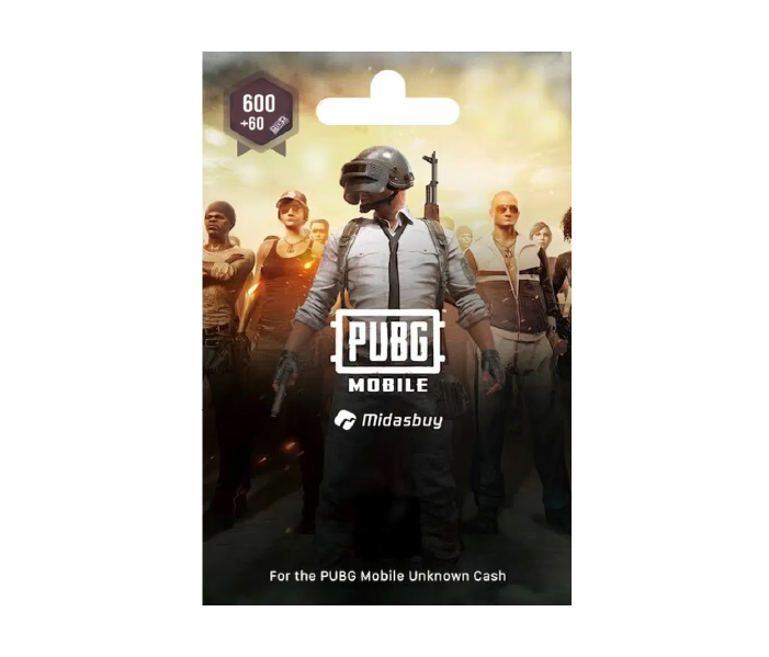 PUBG Mobile 600 + 60 UC (Global)