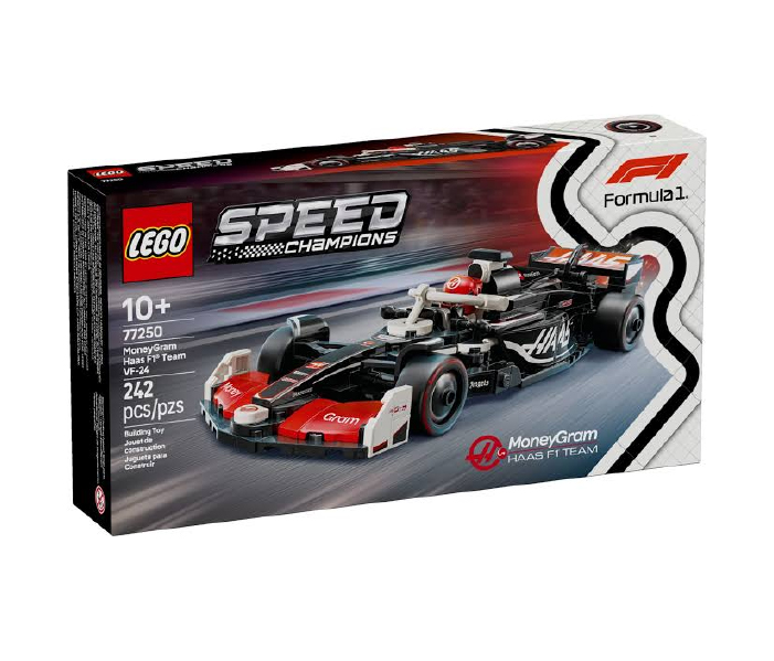 LEGO Speed Champion MoneyGram Haas F1 Team VF-24 Race Car 77250