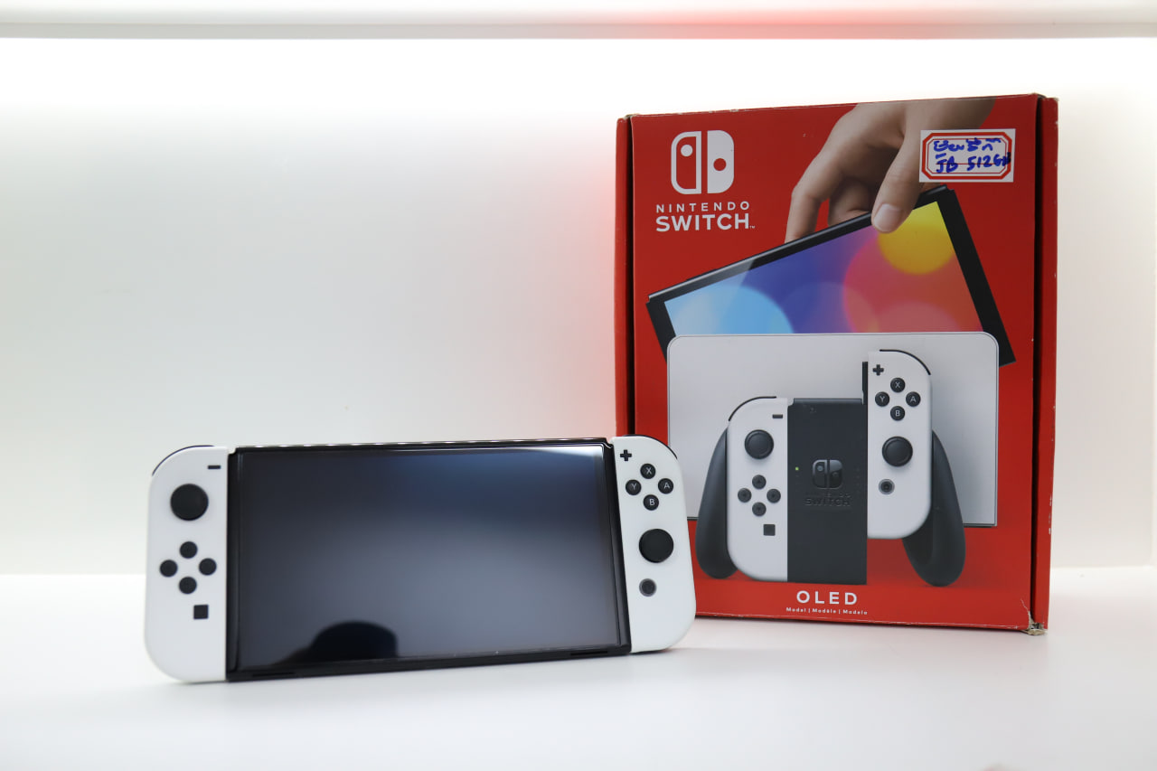 Switch Oled White JB 512GB Secondhand