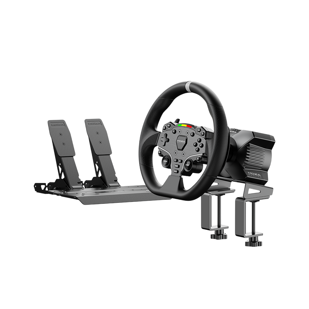 MOZA R3 Racing Wheel and Pedals for PC (2 Pedals)