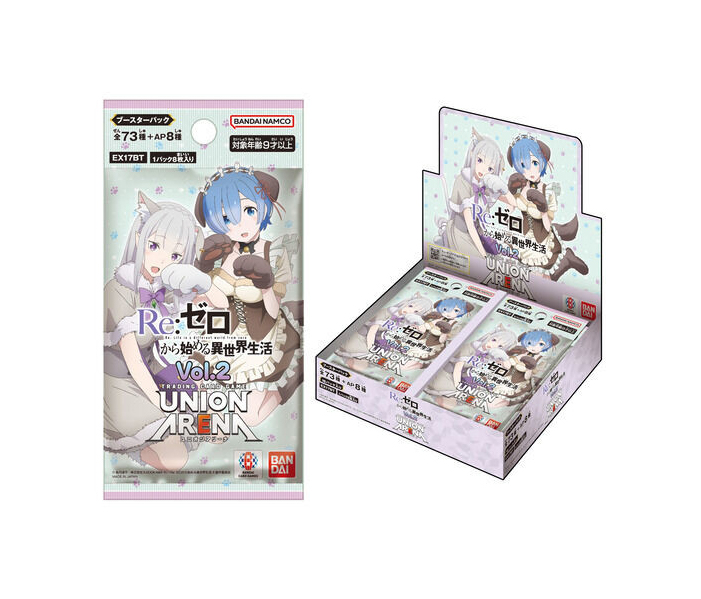 UNION ARENA Booster Box Re: ZERO - Starting Life in Another World- Vol. 2 [EX17BT] Japanese