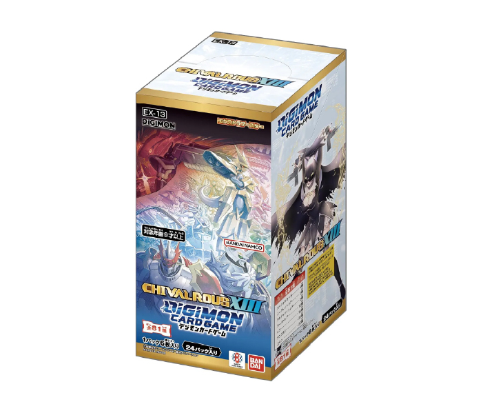 Digimon Card Game Extra Booster CHIVALROUS XIII [EX-13] Japanese