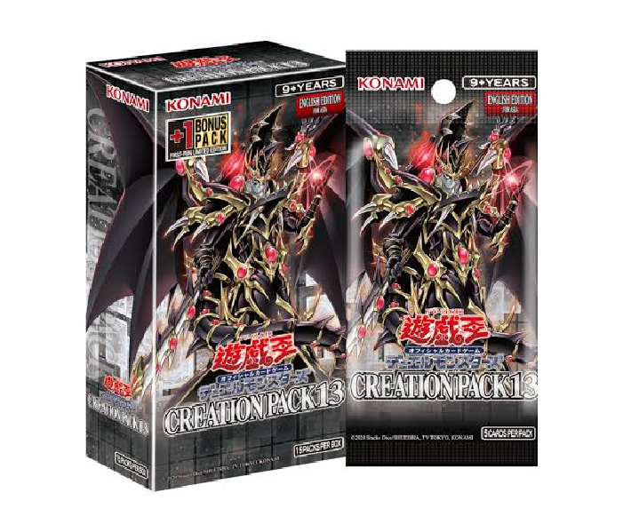 Yu-Gi-Oh! Creation Pack 13 (CR13) - Booster Box [CG2143-AE] English Edition for Asia (AE)